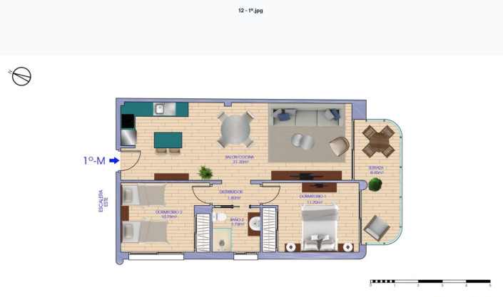 Image No.32-2 Bed Apartment for sale