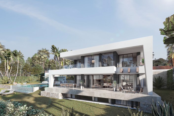 Image No.2-Villa / Détaché de 3 chambres à vendre à Estepona