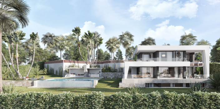 Image No.1-Villa / Détaché de 3 chambres à vendre à Estepona