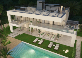 Image No.2-Villa / Détaché de 6 chambres à vendre à Marbella