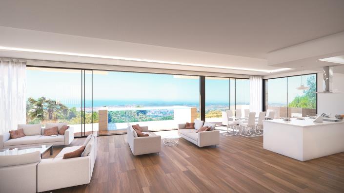 Image No.2-Maison / Villa de 5 chambres à vendre à Mijas Costa