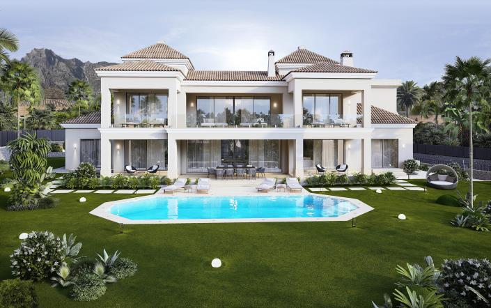 Image No.1-Villa / Détaché de 6 chambres à vendre à Sierra Blanca