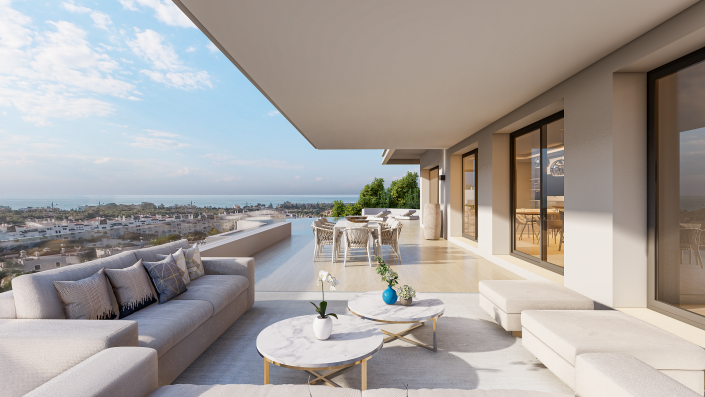 Image No.2-Villa / Détaché de 4 chambres à vendre à Estepona