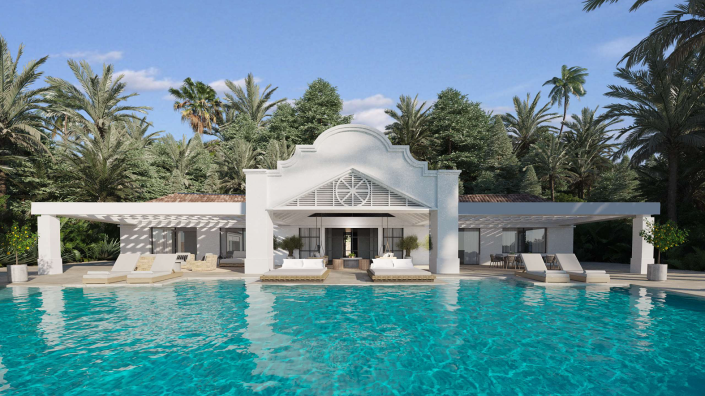 Image No.1-Villa / Détaché de 6 chambres à vendre à Nueva Andalucia