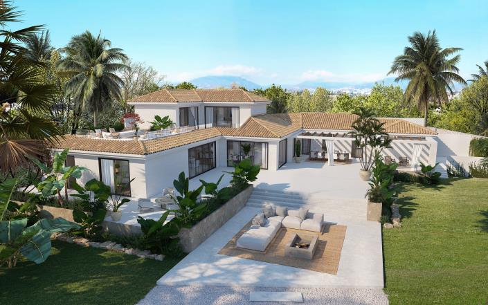 Image No.1-Villa / Détaché de 5 chambres à vendre à Estepona