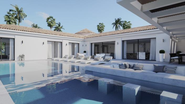 Image No.1-Maison / Villa de 5 chambres à vendre à Nueva Andalucia