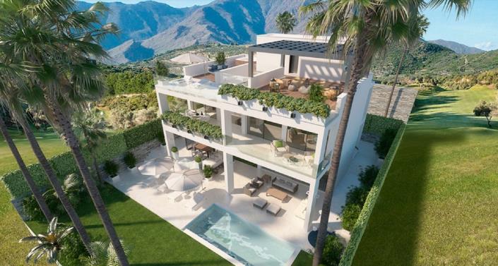 Image No.1-Villa / Détaché de 3 chambres à vendre à Estepona