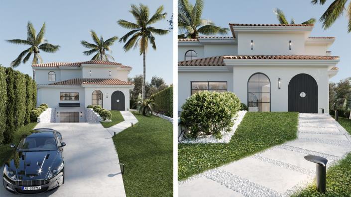 Image No.3-Villa de 4 chambres à vendre à Marbella