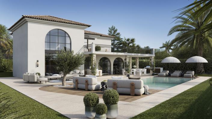 Image No.1-Villa de 4 chambres à vendre à Marbella