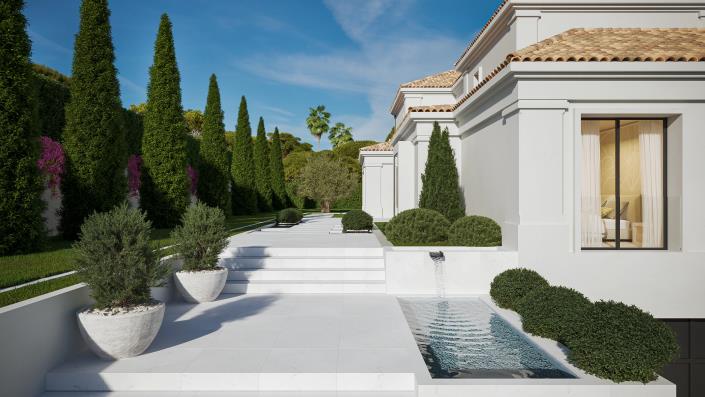 Image No.3-Maison / Villa de 5 chambres à vendre à Marbella