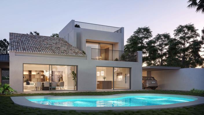 Image No.1-Villa de 4 chambres à vendre à Marbella