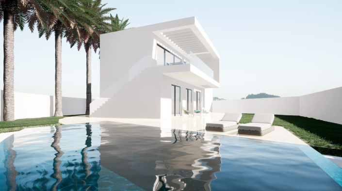 Image No.1-Villa / Détaché de 3 chambres à vendre à Estepona