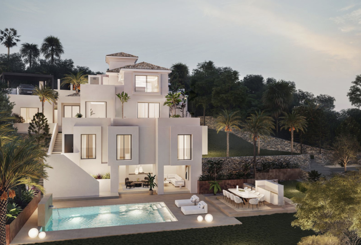 Image No.1-Villa / Détaché de 5 chambres à vendre à Nueva Andalucia