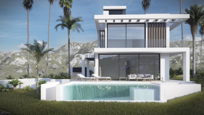 Image No.1-Villa de 5 chambres à vendre à Estepona