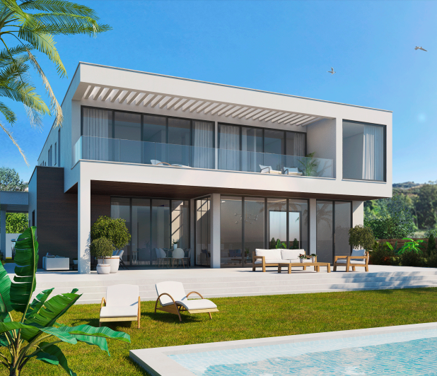 Image No.1-Villa de 4 chambres à vendre à La Cala De Mijas