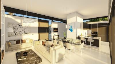 Villa-VEGA--Lomas-de-Mijas--Mijas---LIVING-DINING-ROOM-KITCHEN