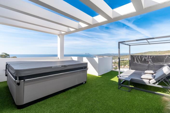 Image No.3-Jumelé de 3 chambres à vendre à Manilva