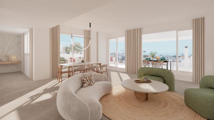 Image No.4-Maison de ville de 4 chambres à vendre à Estepona