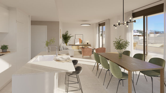 Image No.3-Propriété de 1 chambre à vendre à Estepona