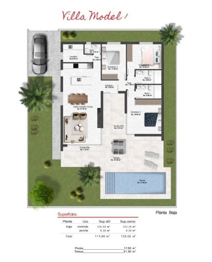 Image No.29-3 Bed Villa for sale