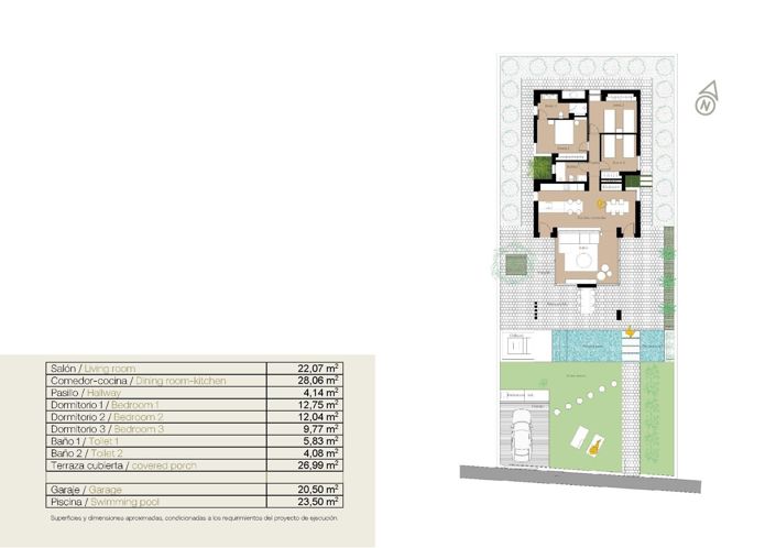 Image No.19-3 Bed Bungalow for sale