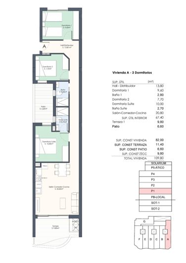 Image No.13-3 Bed Apartment for sale