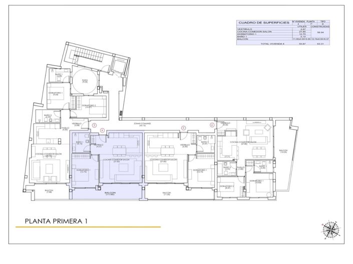 Image No.20-1 Bed Apartment for sale