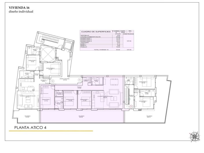 Image No.19-3 Bed Apartment for sale