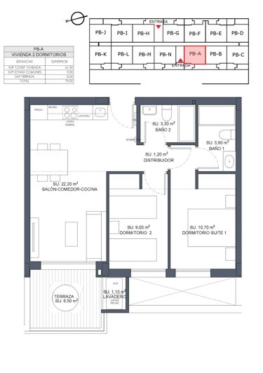 Image No.9-Appartement de 2 chambres à vendre à Benijofar