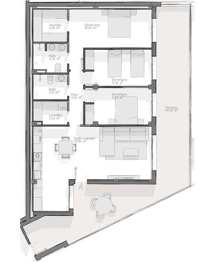 Image No.12-3 Bed Apartment for sale