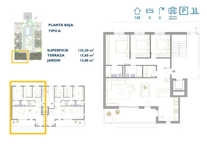 Image No.5-3 Bed Apartment for sale