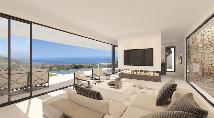 Image No.3-Villa de 3 chambres à vendre à Mijas