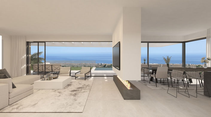 Image No.4-Villa de 3 chambres à vendre à Mijas