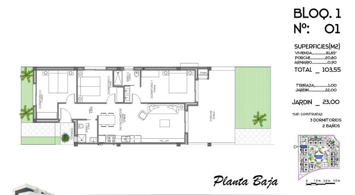 Image No.9-Appartement de 3 chambres à vendre à Guardamar del Segura