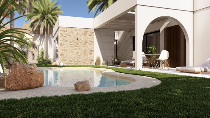Image No.2-Bungalow de 2 chambres à vendre à Condado de Alhama