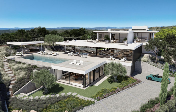 Image No.2-Villa de 4 chambres à vendre à Sotogrande playa