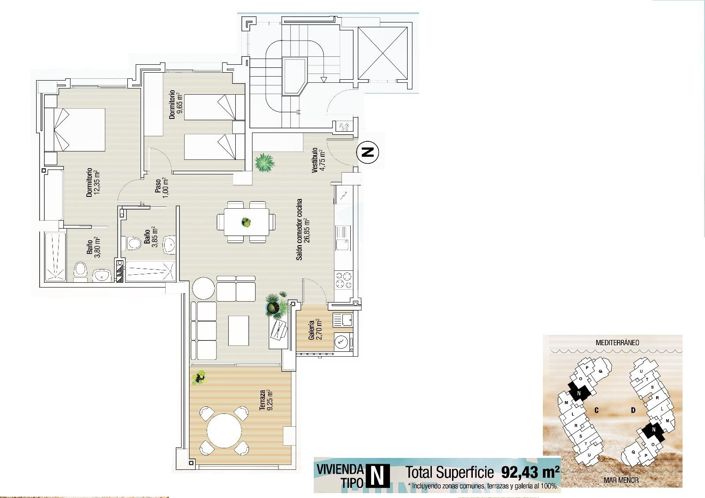 Image No.17-2 Bed Apartment for sale