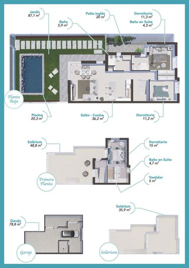 Image No.39-3 Bed Bungalow for sale