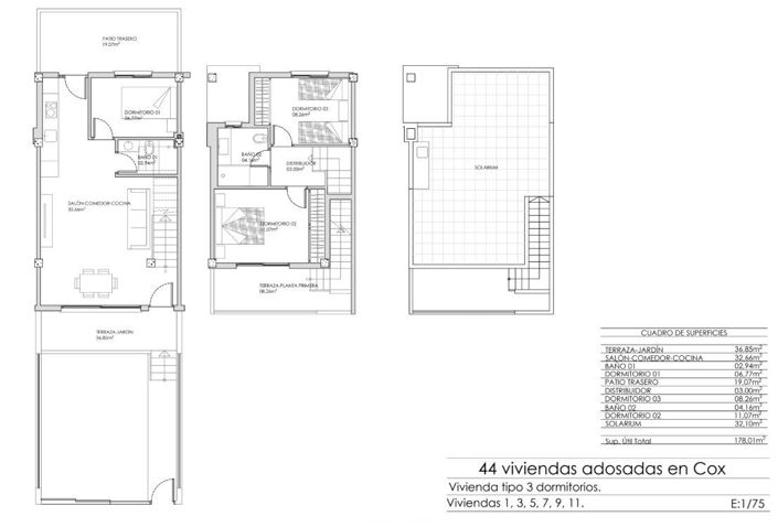 Image No.31-3 Bed Townhouse for sale