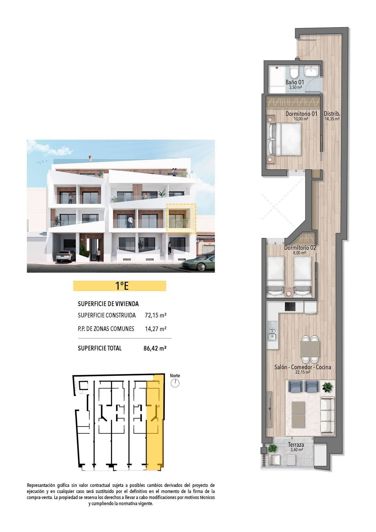 Image No.12-2 Bed Apartment for sale