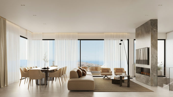 Image No.4-Villa de 4 chambres à vendre à Mijas