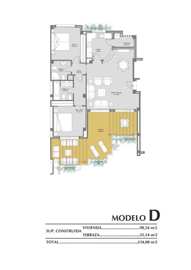 Image No.25-2 Bed Apartment for sale