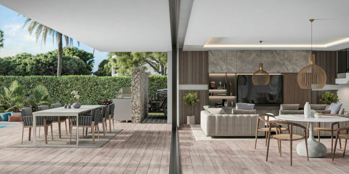 Image No.2-Villa de 4 chambres à vendre à La Cala De Mijas