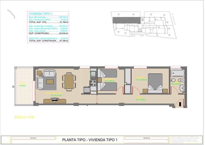 Image No.25-Appartement de 2 chambres à vendre à Guardamar del Segura