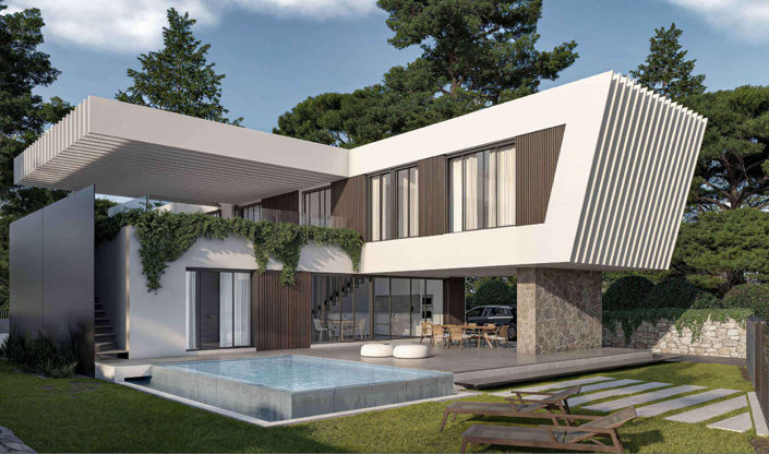 Image No.1-Villa de 4 chambres à vendre à Estepona