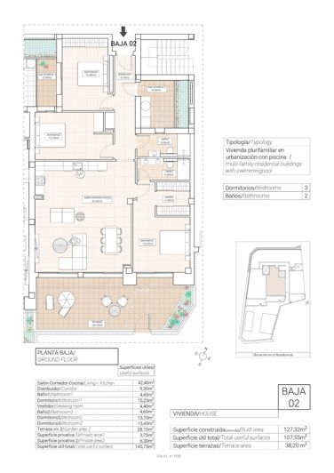 Image No.9-3 Bed Apartment for sale