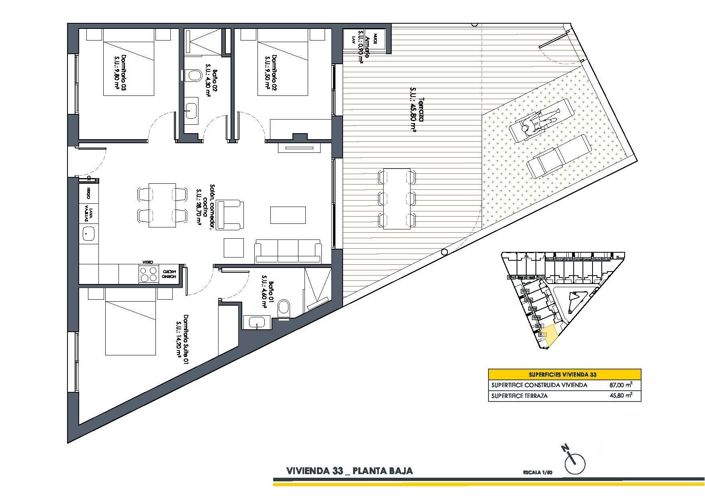 Image No.15-3 Bed Bungalow for sale