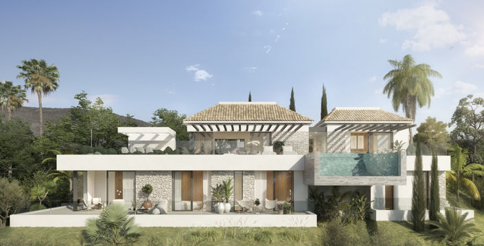 Image No.1-Villa de 4 chambres à vendre à La Cala De Mijas