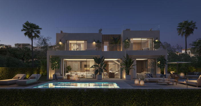 Image No.1-Villa de 3 chambres à vendre à Mijas Costa