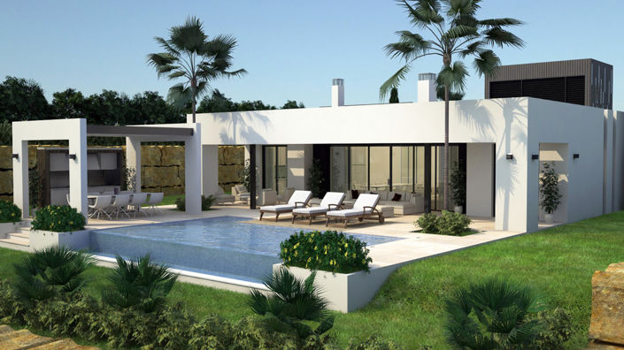 Image No.1-Villa de 4 chambres à vendre à Mijas